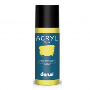 720 DARK YELLOW - Ακρυλικό Χρώμα Darwi Acryl Opak 80ml