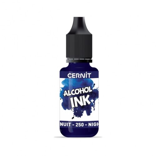 250 Night Blue - Μελάνι Οινοπνεύματος Cernit Alcohol Ink 20ml
