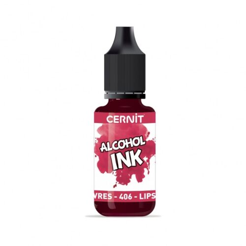 406 Lipstick Red - Μελάνι Οινοπνεύματος Cernit Alcohol Ink 20ml
