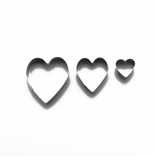 Καρδιά Σετ Cutters 3τμχ.