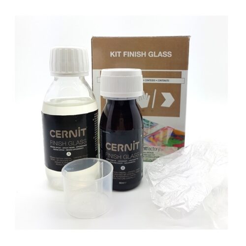 Kit Finish Glass Cernit