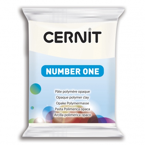 πολυμερικός πηλός opaque white cernit
