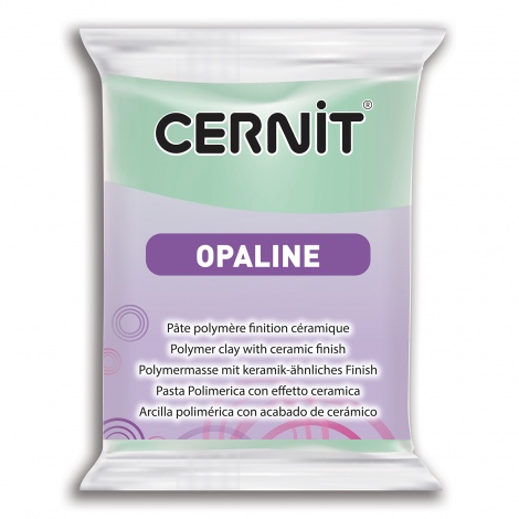 πολυμερικός πηλός mint Green opaline cernit